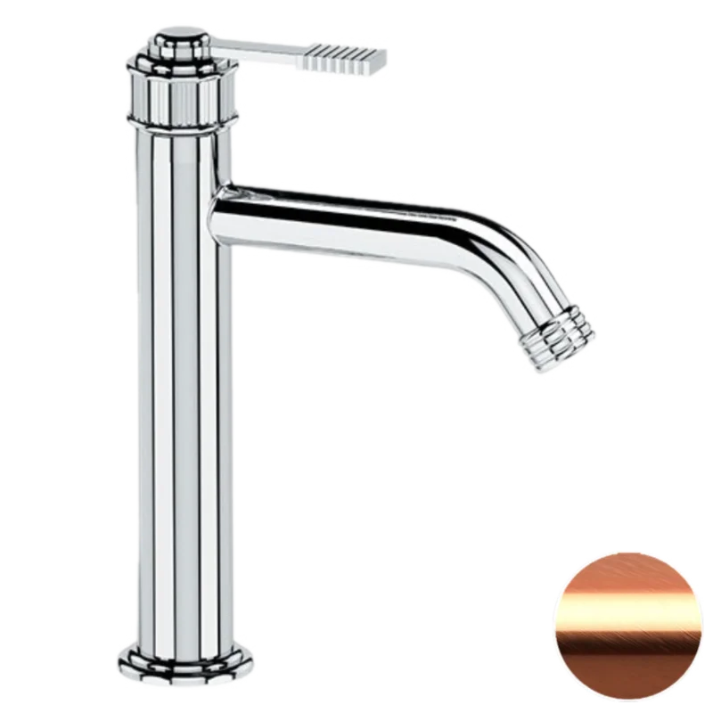 Смеситель для раковины Remer Atelier AL12ARP, медь брашированная