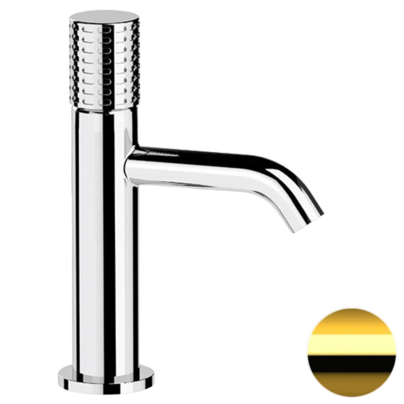 Смеситель для раковины Remer Celebrity CEC12DO, золото глянцевое