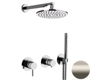 Душевая система Remer X Style X96S02OXV, сталь