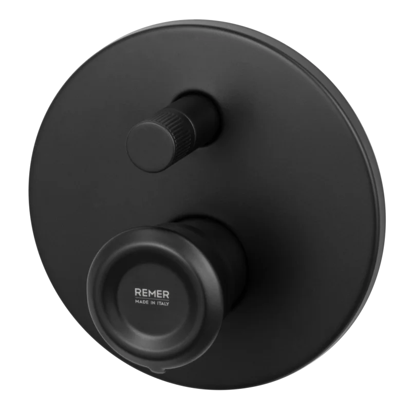 Смеситель для душа Remer Element ET09HNO, черный матовый