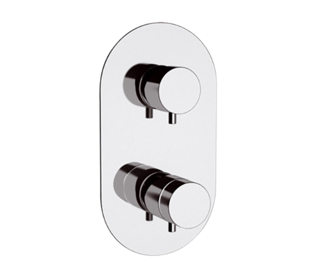 Смеситель термостатический для душа Remer Elegance NT92, хром