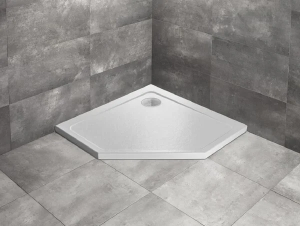 Поддон для душа Radaway Doros SDRPT9090-01-04S PT, 90 x 90 см, пятиугольный