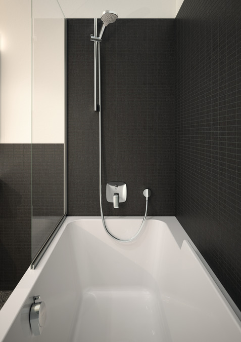 Шланговое подсоединение Hansgrohe FixFit E, хром, 27454000