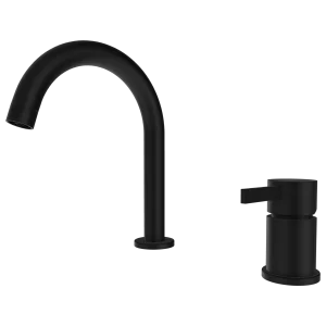 Смеситель для раковины Remer Metrica MC57NO, черный матовый