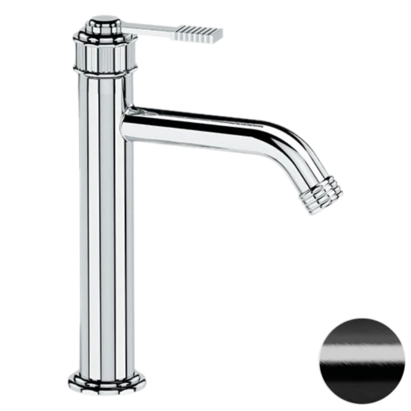 Смеситель для раковины Remer Atelier AL12ACFP, черный брашированный хром