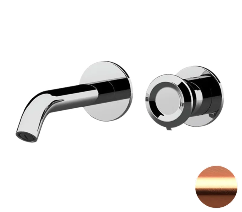 Смеситель для раковины Remer Element ET15PRP, медь брашированная