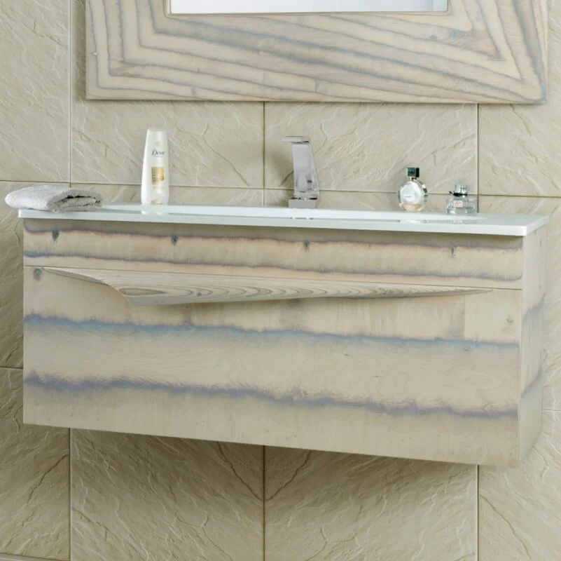 Тумба под раковину Clarberg Papyrus-wood Pap-w.01.10/LIGHT 100 см