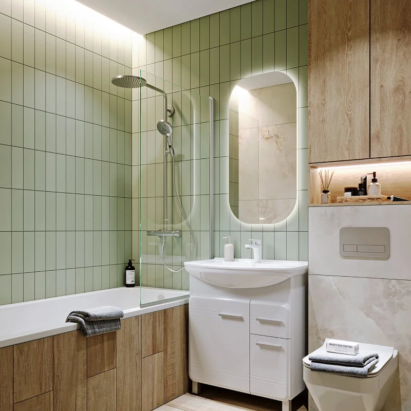 AQWELLA Soul зеркало 55 см