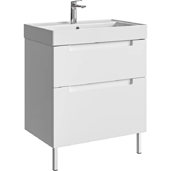 AQWELLA Vancouver напольная тумба под умывальник 70,5 см, цвет белый матовый