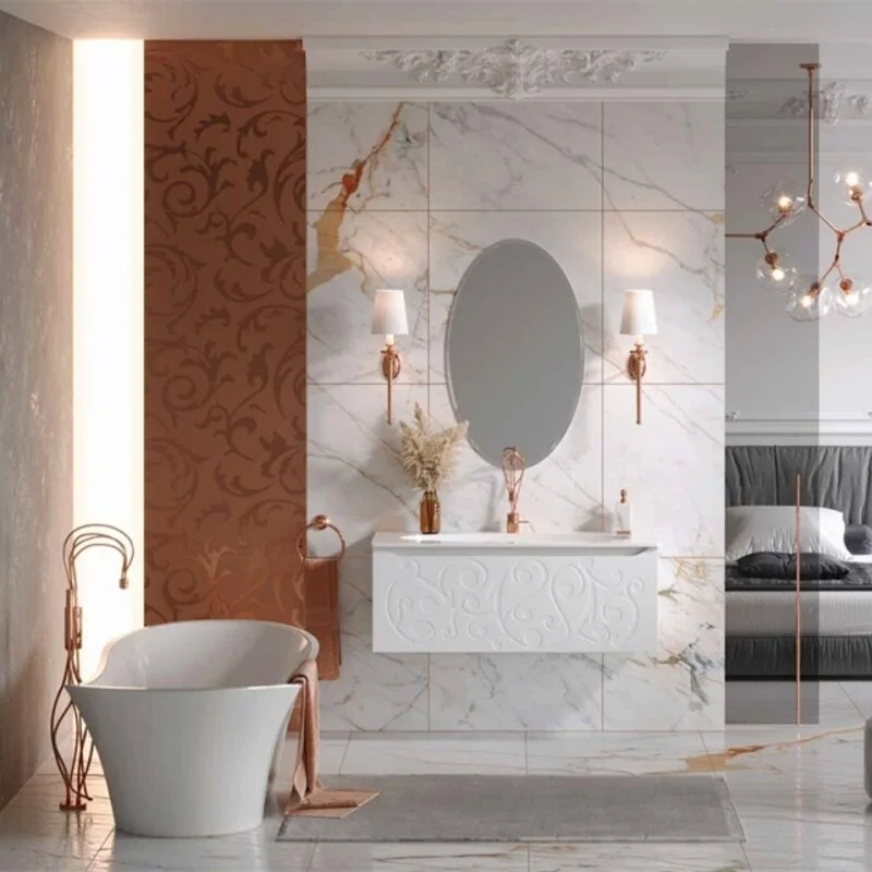 Тумба подвесной Aqwella Elegance Clarberg 100 под умывальник