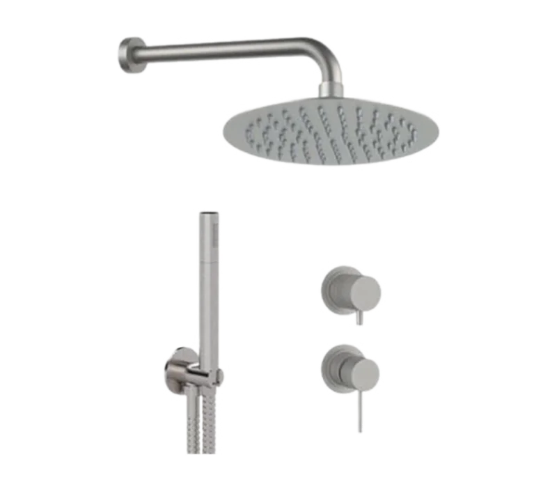 Душевая система Remer X Style INOX SSX92PS02UFM25, нерж. сталь