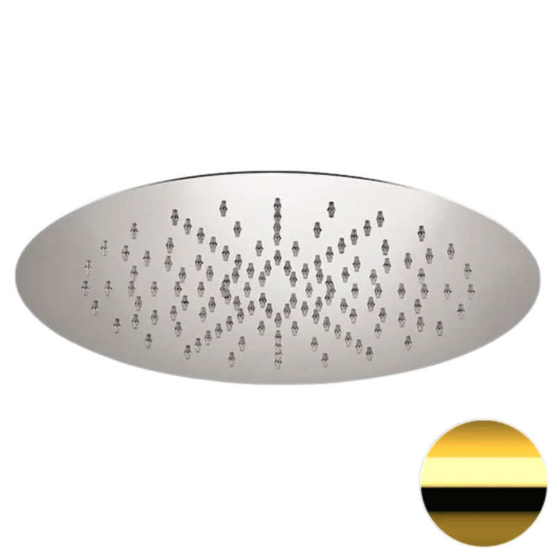 Верхний душ потолочный 44 см Remer 357EFM44DO, золото глянцевое