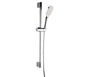 Душевая стойка с ручным душем и шлангом Remer 315L318CP, хром