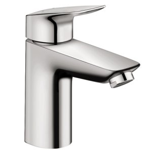 Смеситель для умывальника Hansgrohe Logis 100, 71100000 с донным клапаном