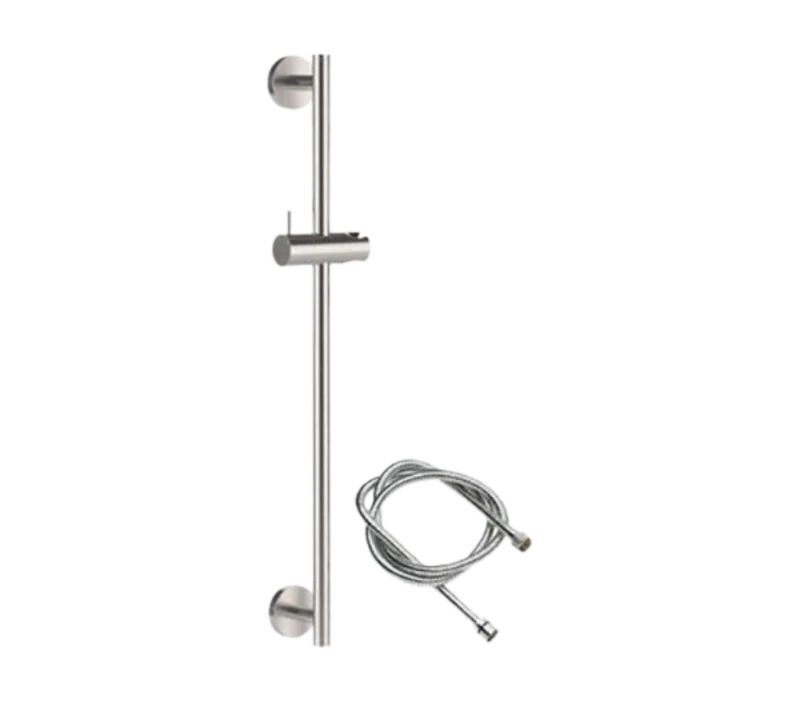 Душевая стойка 66 см с шлангом Remer INOX SS317M332, нержавеющая сталь