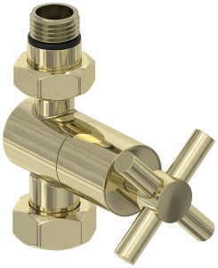 Вентиль Сунержа прямой крест (G 1/2" НР х G 3/4" НГ)