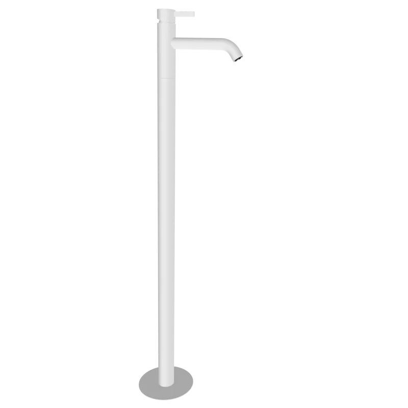 Смеситель для раковины Remer Metrica MC18BO, белый матовый