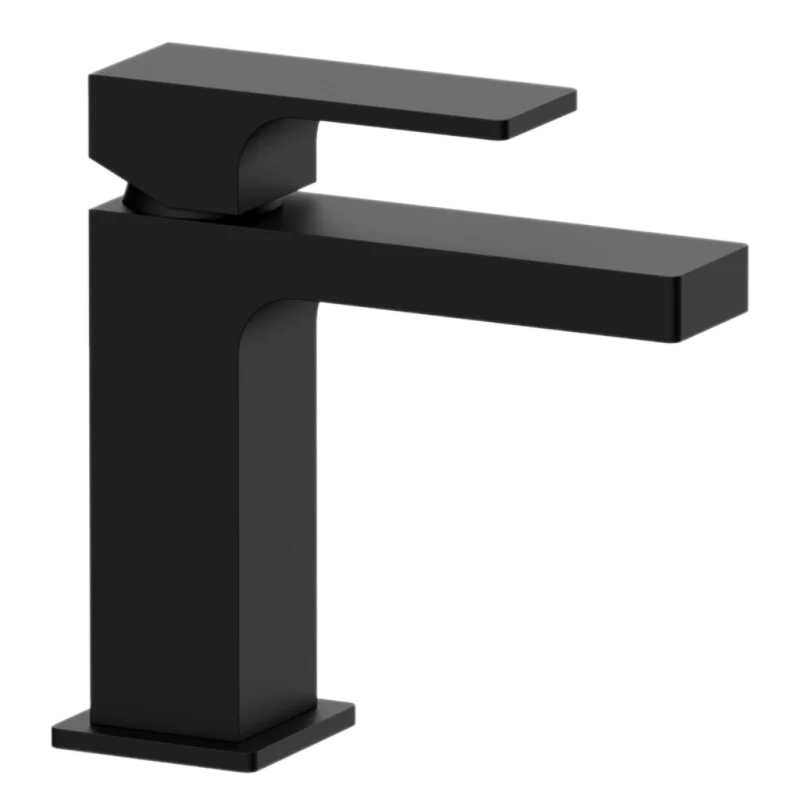 Смеситель для раковины Remer Absolute AU12NO, чёрный матовый