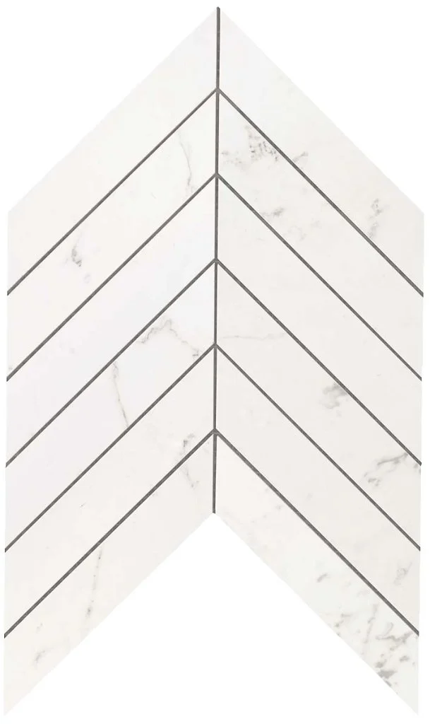 Мозаика Marvel Carrara Pure Chevron Wall Мозаика Marvel Carrara Pure Chevron Wall