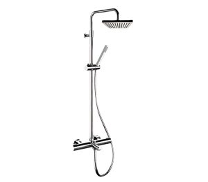 Душевая система термостатическая с изливом Remer EQ34A7SDSD20