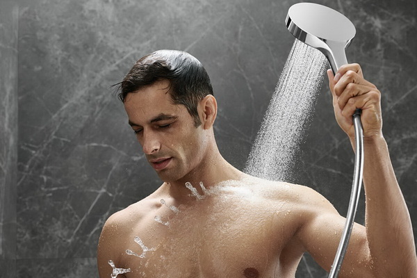 Ручной душ Hansgrohe Rainfinity 130, 3jet, матовый черный, 26864670