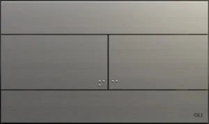 Кнопка смыва механическая OLI Slim 057141 INOX (нержавеющая сталь)