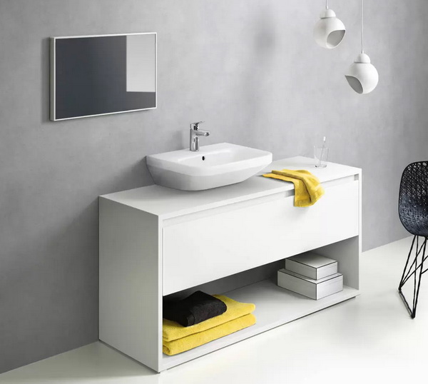 Смеситель для умывальника Hansgrohe Logis 71107000, донный клапан Click Clack