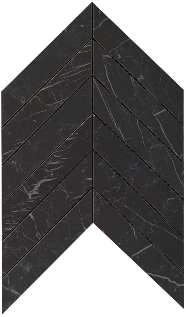 Мозаика Marvel Nero Marquina Chevron Wall Мозаика Marvel Nero Marquina Chevron Wall