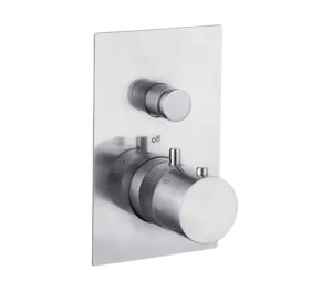 Смеситель термостатический для душа Remer X Style INOX SSXT09Q, нержавеющая сталь