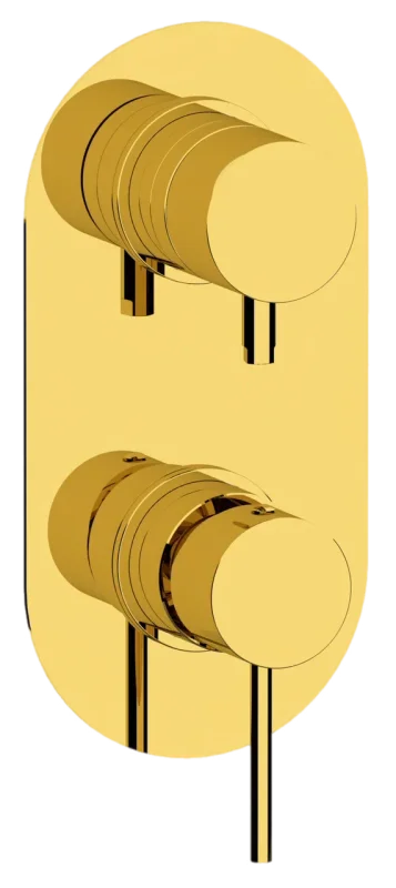 Смеситель для душа Remer X Style X93KBDO, золото глянцевое