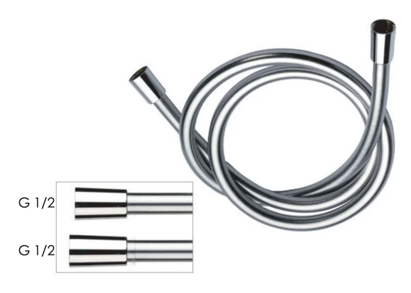 Шланг для душа ПВХ 150 см Remer 332CN2G150BG, золото брашированное