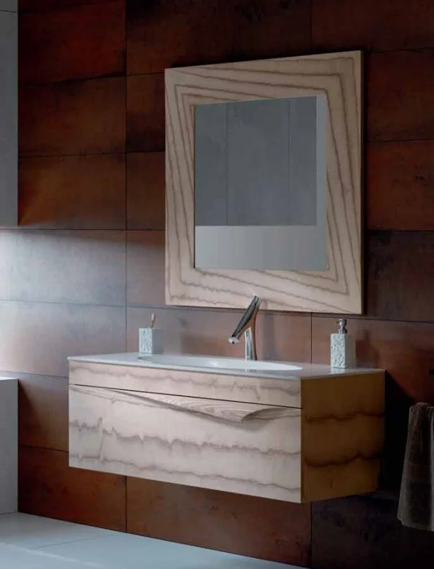 Тумба под раковину Clarberg Papyrus-wood Pap-w.01.10/LIGHT 100 см