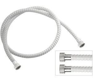 Шланг для душа ПВХ 150 см Remer 334BI150, белый