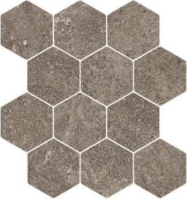 Мозаика DUSK MOS. HEXA COAL 30x34