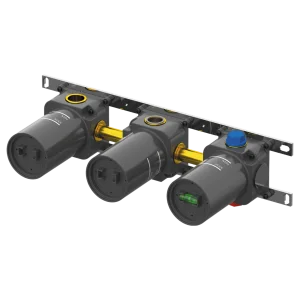 Скрытая часть горизонтальная на 2 выхода Remer WBOX97D2