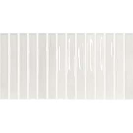 Плитка FLASH BARS WHITE 12.5x25