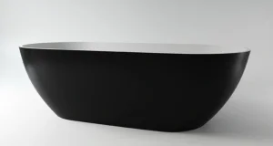 Ванна каменная Holbi Venus Solid Surface белый изнутри /любой цвет по RAL снаружи