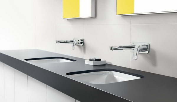 Смеситель для умывальника Hansgrohe Logis скрытого монтажа 195мм хром для монтажного BOX'a 13622180