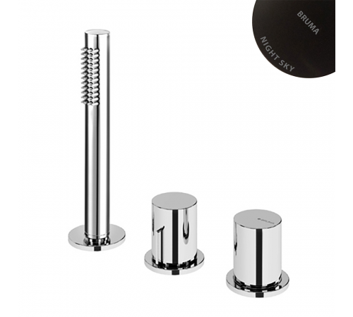 Смеситель на борт ванны, с ручным душем Bruma Elo - 2 выхода Avalon 189 500 1NS Night Sky