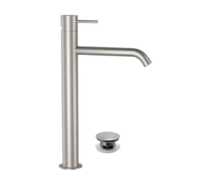 Смеситель для раковины Remer X Style INOX SSX10LXLB, нержавеющая сталь