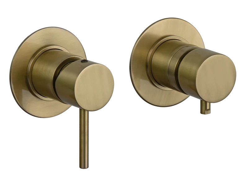 Смеситель для душа Remer X Style X96VO, состаренная латунь