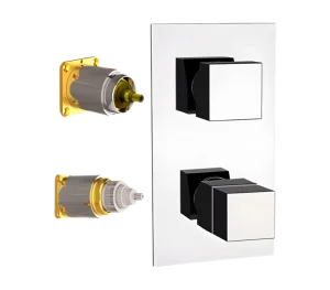 Смеситель термостатический для душа Remer Q-Elegance QT92KB