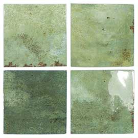 Плитка ENAMEL SQUARE MOSS 12.5x12.5