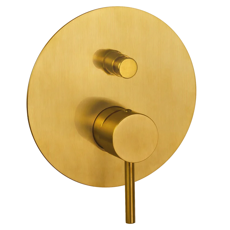 Смеситель для душа Remer X Style X09LBG, золото брашированное