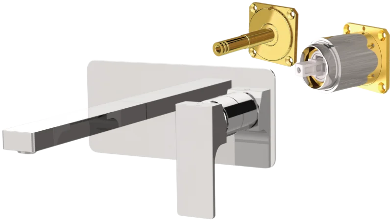 Смеситель для раковины Remer Absolute AU15KB, хром