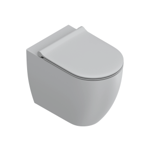 Унитаз напольный безободковый Catalano Sfera 55x35, цемент матовый, арт.514550021
