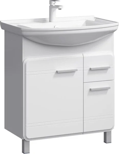 Тумба напольная Aqwella Корсика 75 под умывальник