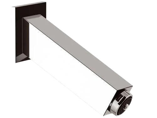 Излив настенный 16 см с подсветкой Remer 91QR, хром