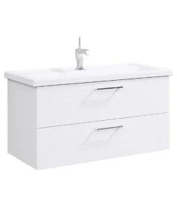 Тумба подвесной Aqwella Манчестер под умывальник белая