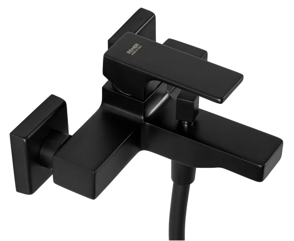 Смеситель для ванны Remer Absolute AU02NO, черный матовый